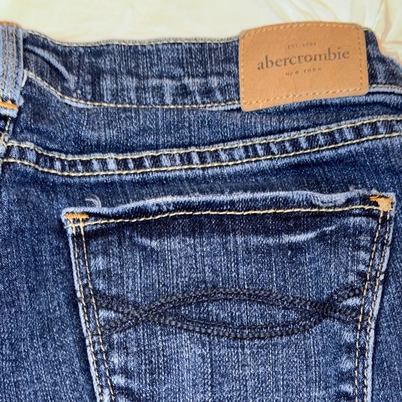 Abercrombie Kids distress CUTE STRETCH jeans girls size 14 - Picture 10 of 11